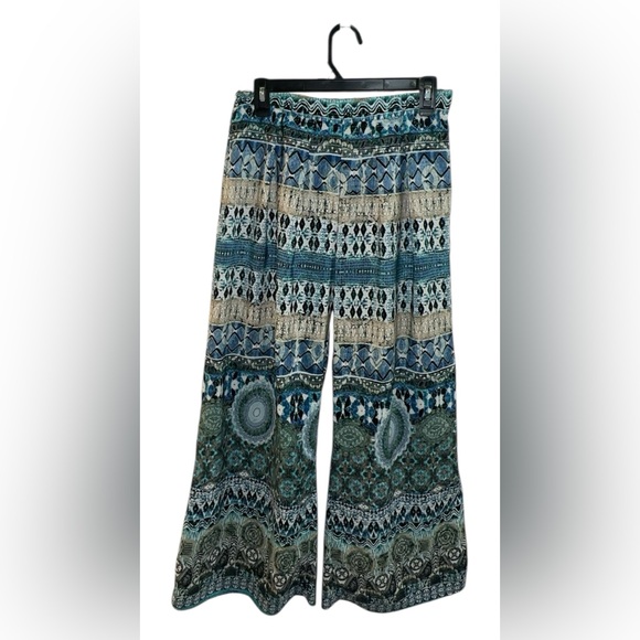 painted threads Pants - Painted Threads Wide Leg Flowy Pants Boho medium Womens